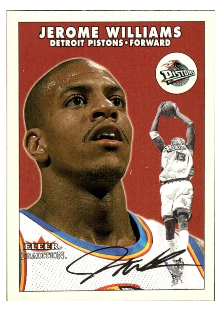 2000 Fleer Tradition Jerome Williams #49 card