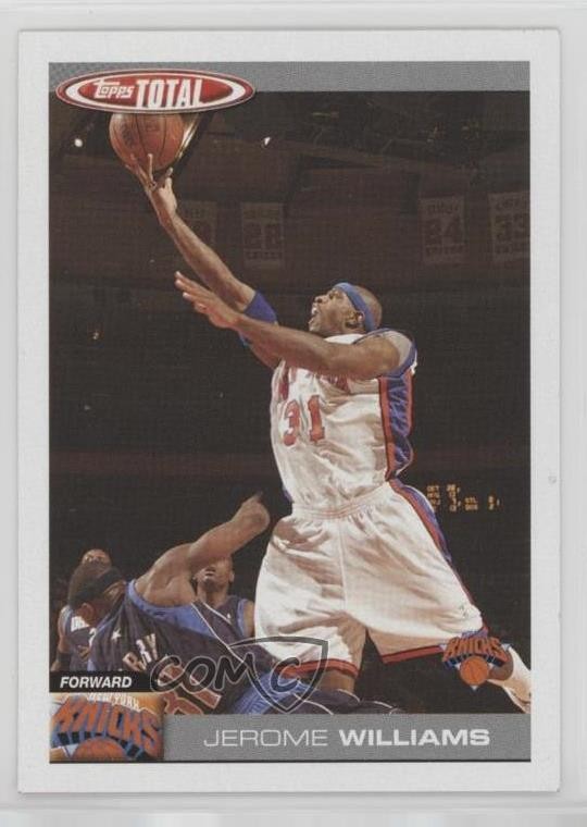 2004-05 Topps Total Base Set Jerome Williams #96
