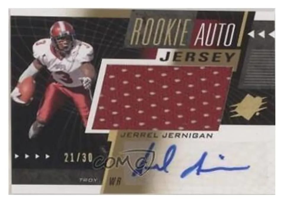 2011 SP Authentic Jerrel Jernigan Autograph Gold #48 card