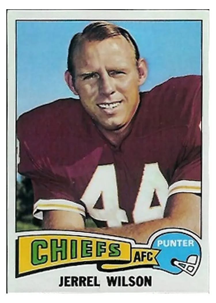 1975 Topps Jerrel Wilson #462 card