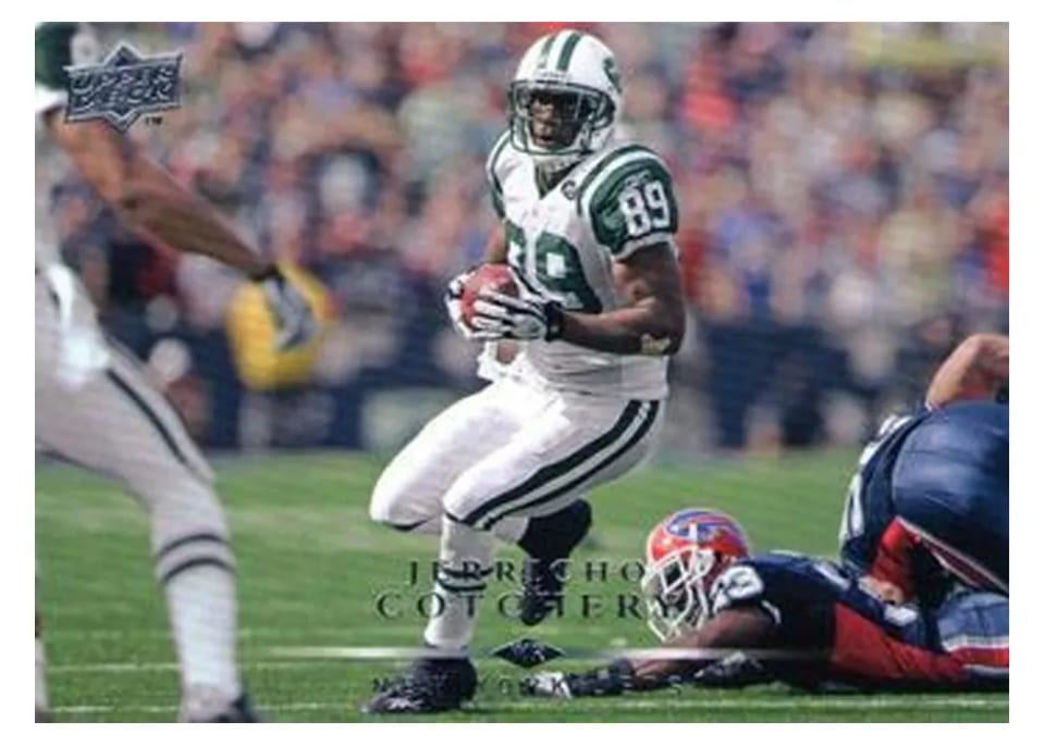 2008 Upper Deck Jerricho Cotchery #132 card