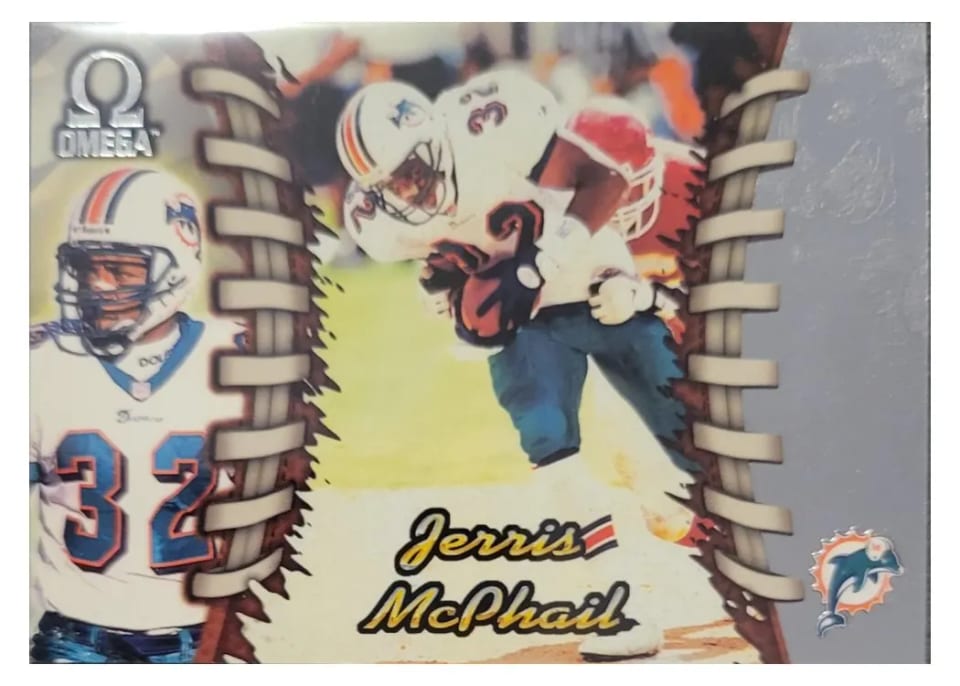 1998 Pacific Omega Jerris McPhail #129 card