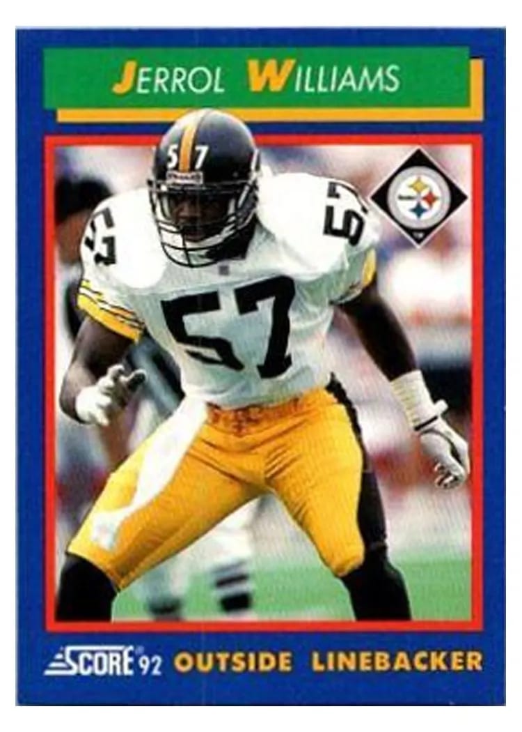 1992 Panini Score Jerrol Williams #24 card