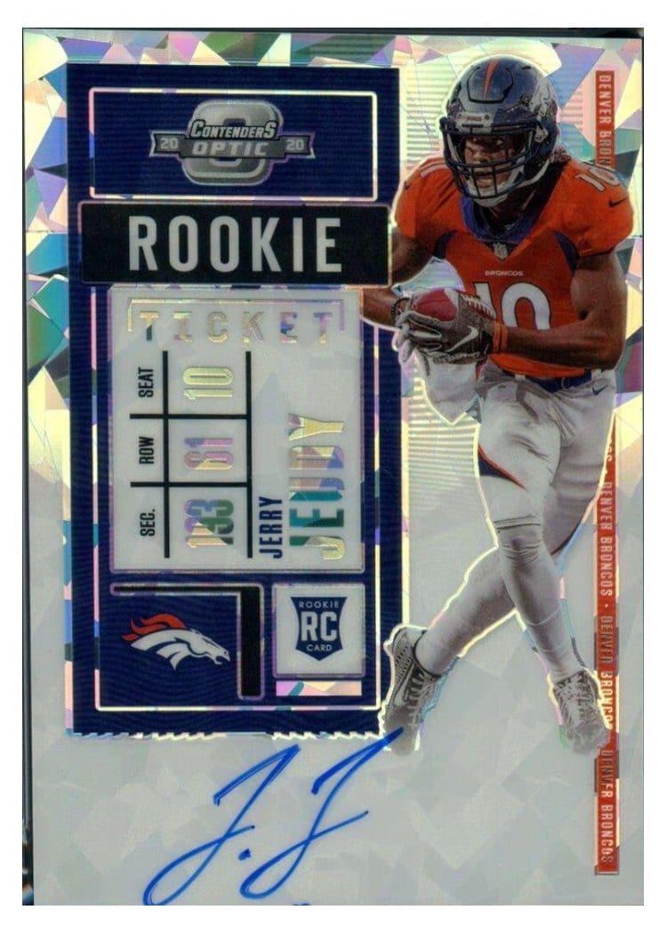 2020 Panini Contenders Optic Base Set Jerry Jeudy #106 card