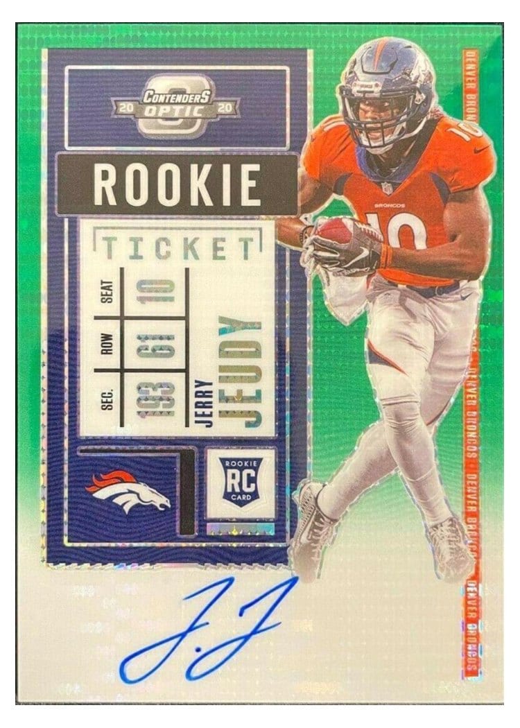 2020 Panini Contenders Optic Base Set Jerry Jeudy #106 card