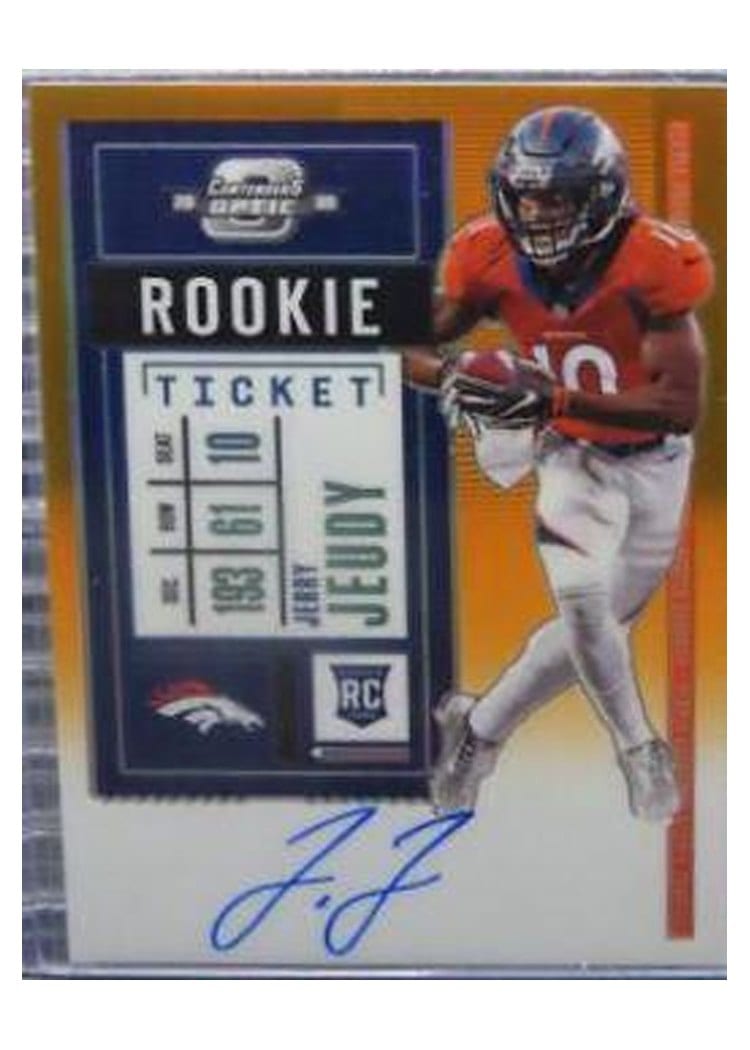 2020 Panini Contenders Optic Base Set Jerry Jeudy #106 card