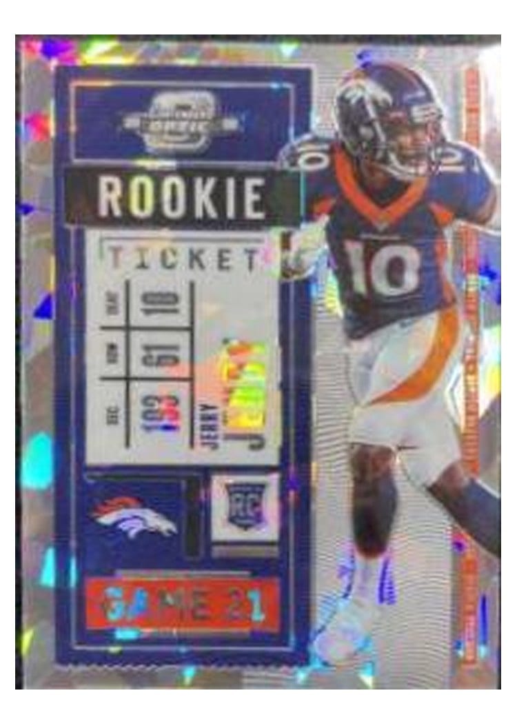 2020 Panini Contenders Optic Base Set Jerry Jeudy #80 card