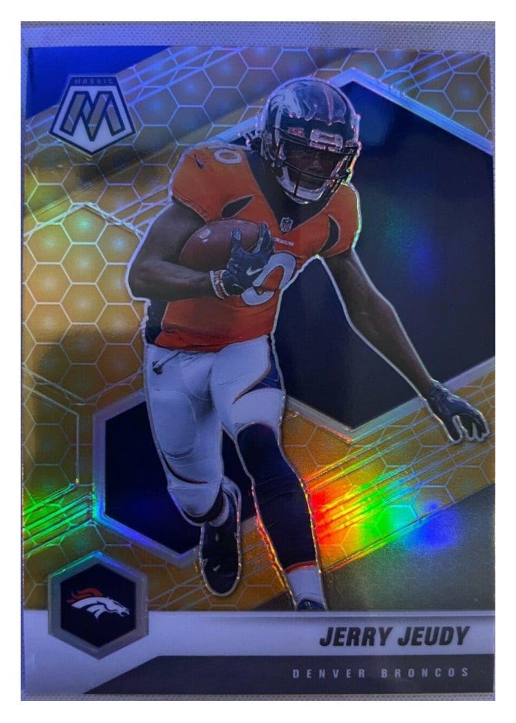 2021 Panini Mosaic Base Set Jerry Jeudy #68 card