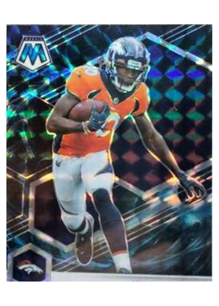 2021 Panini Mosaic Base Set Jerry Jeudy #68 card