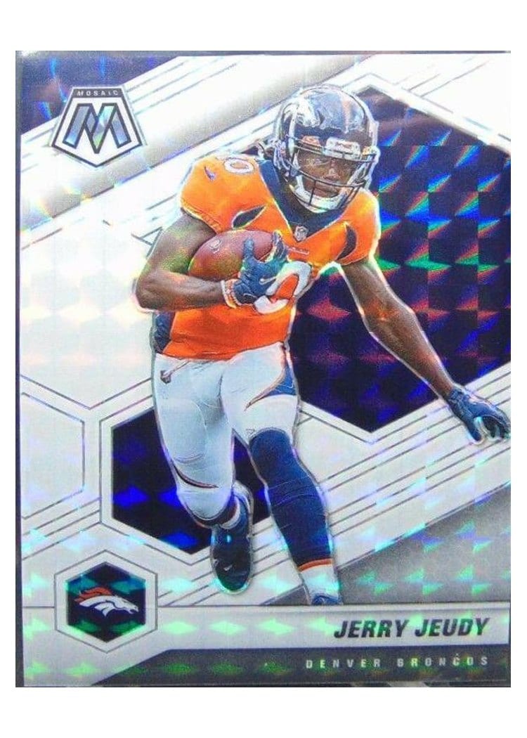 2021 Panini Mosaic Base Set Jerry Jeudy #68 card