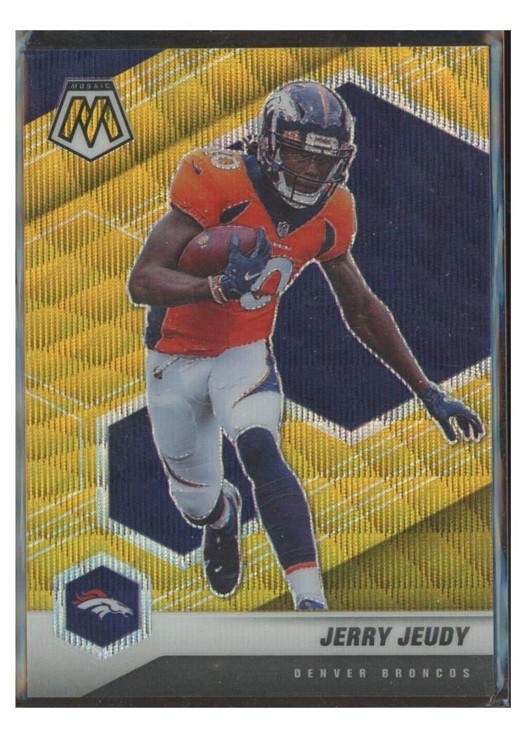 2021 Panini Mosaic Base Set Jerry Jeudy #68 card