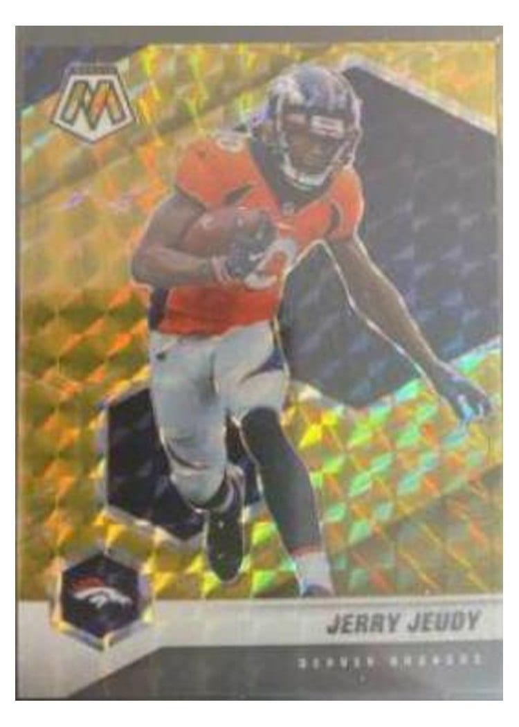 2021 Panini Mosaic Base Set Jerry Jeudy #68 card