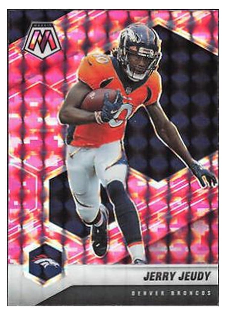 2021 Panini Mosaic Base Set Jerry Jeudy #68 card