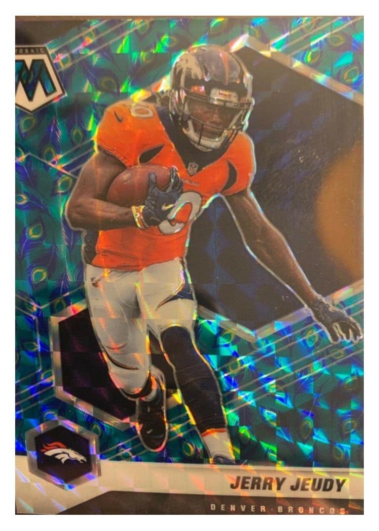 2021 Panini Mosaic Base Set Jerry Jeudy #68 card
