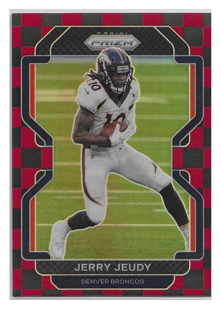 2021 Panini Prizm Base Set Jerry Jeudy #199 card