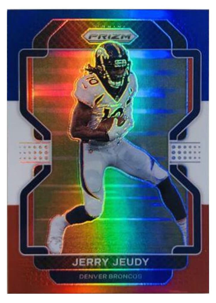 2021 Panini Prizm Base Set Jerry Jeudy #199 card