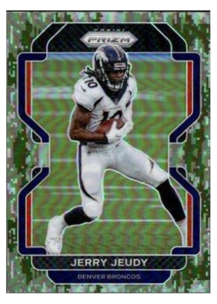 2021 Panini Prizm Base Set Jerry Jeudy #199 card