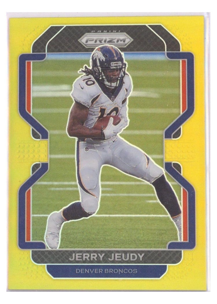 2021 Panini Prizm Base Set Jerry Jeudy #199 card