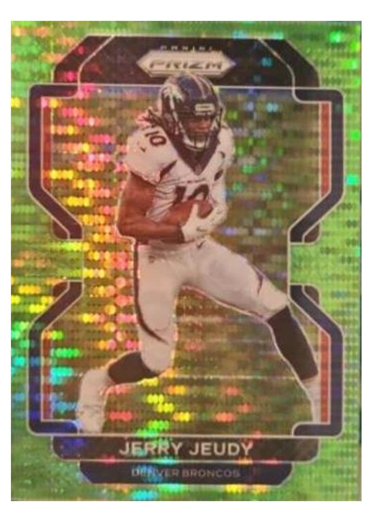 2021 Panini Prizm Base Set Jerry Jeudy #199 card