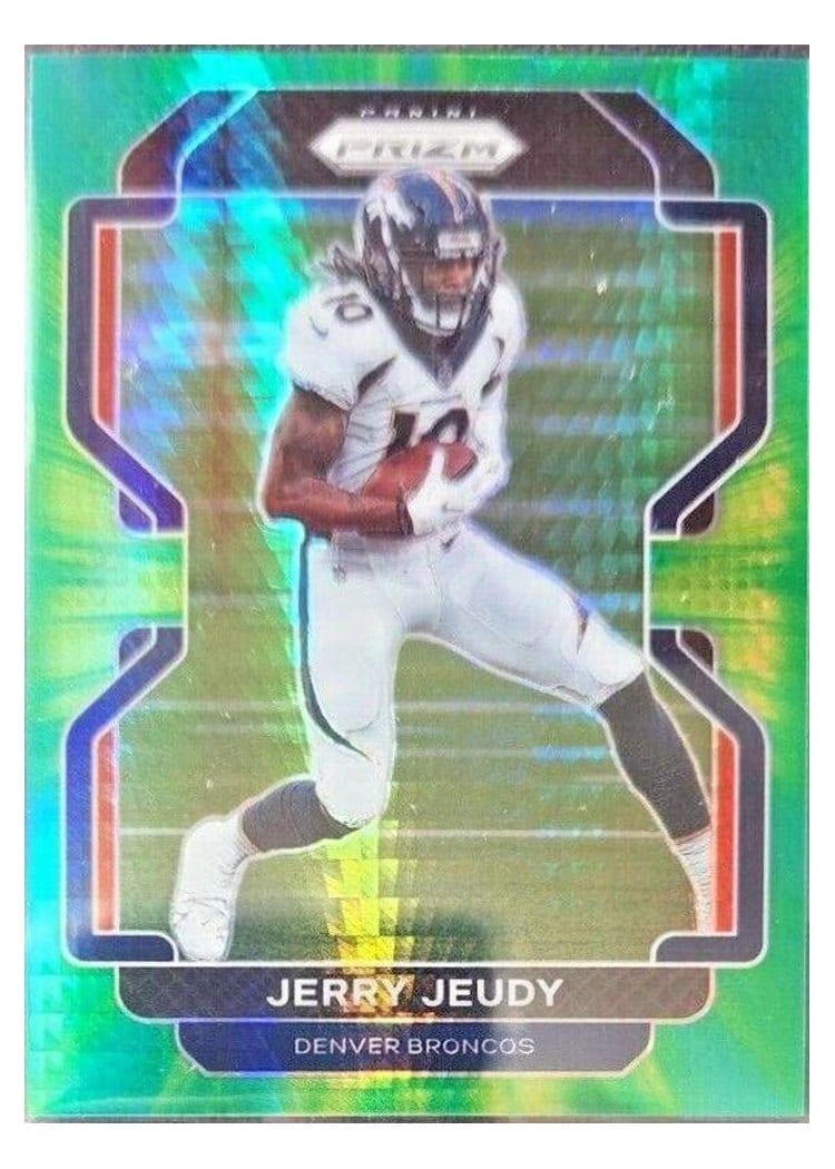 2021 Panini Prizm Base Set Jerry Jeudy #199 card