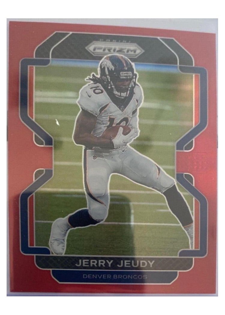 2021 Panini Prizm Base Set Jerry Jeudy #199 card