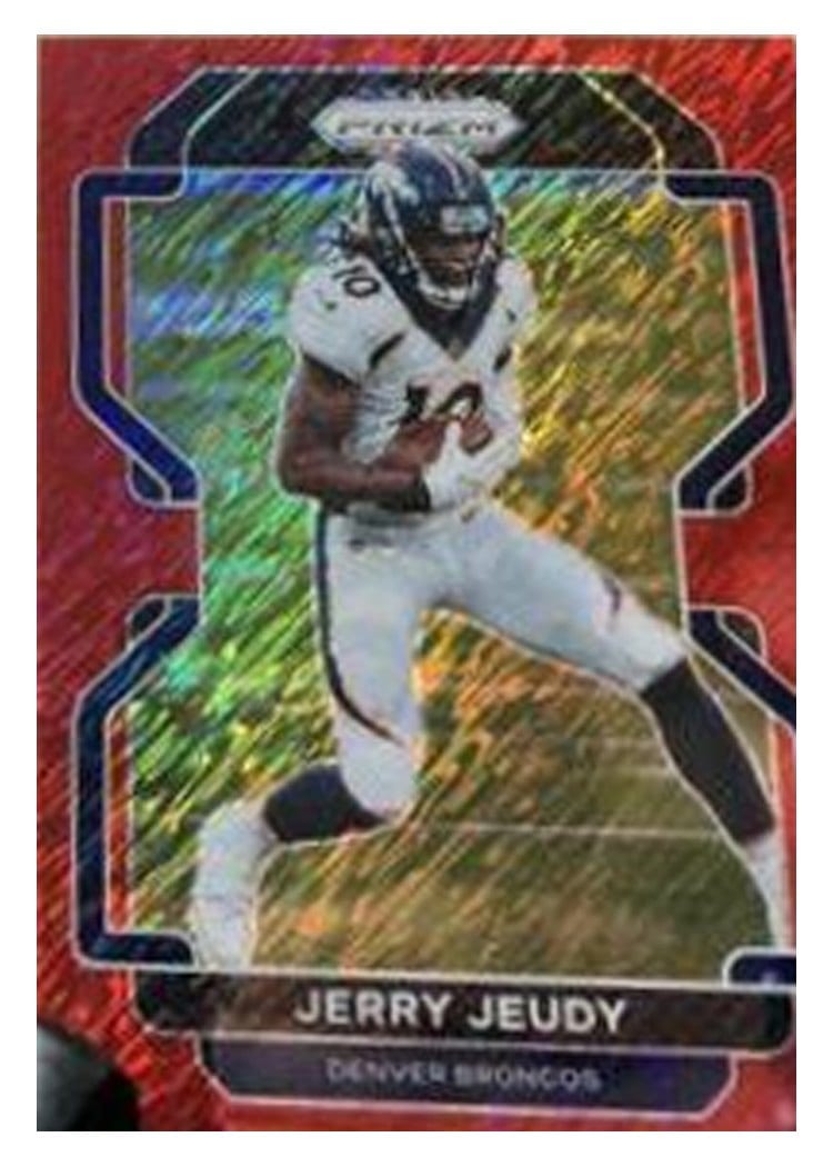 2021 Panini Prizm Base Set Jerry Jeudy #199 card