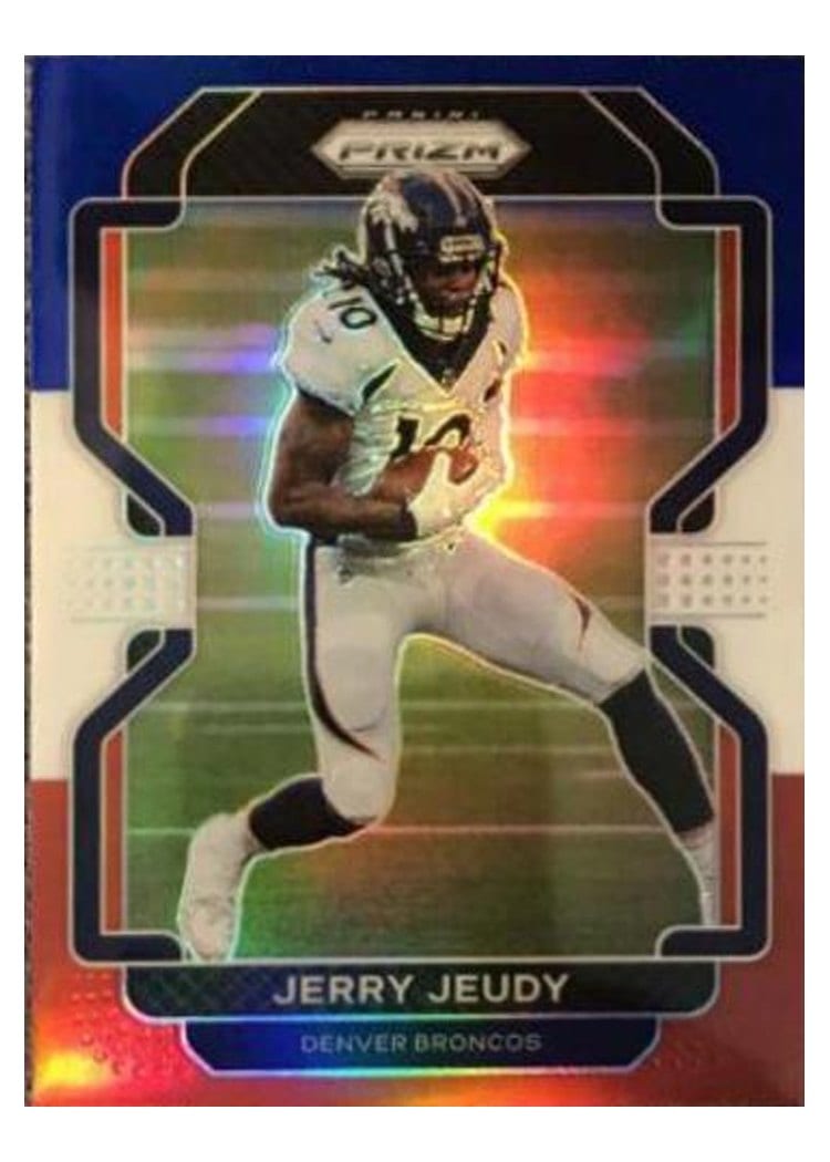 2021 Panini Prizm Base Set Jerry Jeudy #199 card