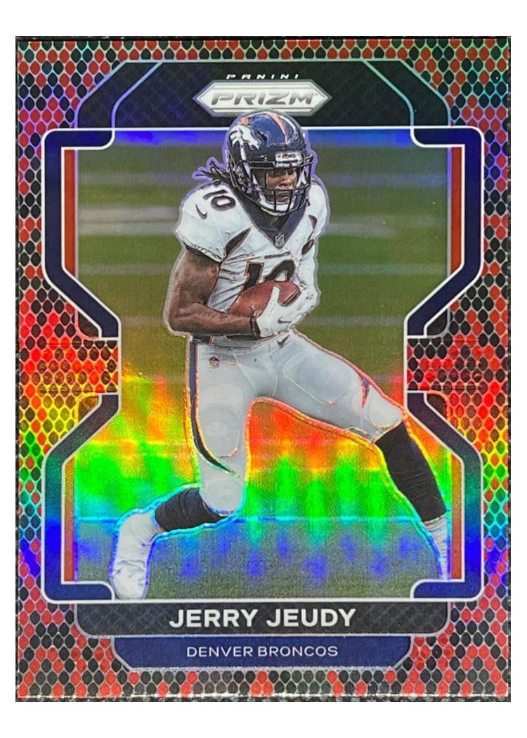 2021 Panini Prizm Base Set Jerry Jeudy #199 card