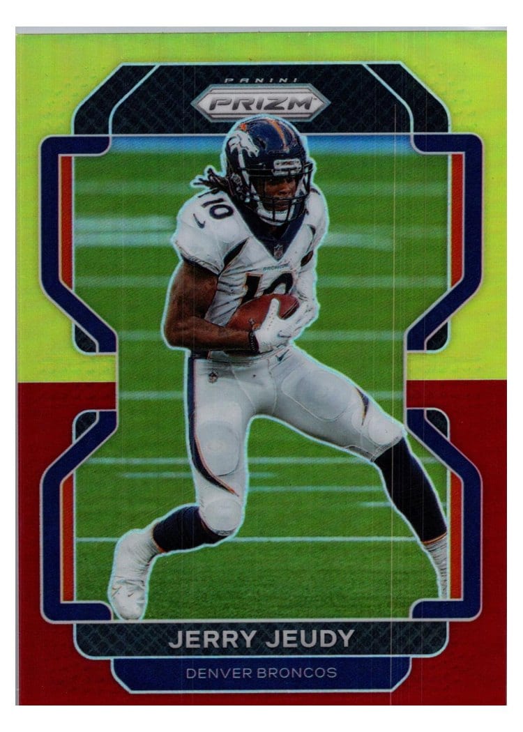 2021 Panini Prizm Base Set Jerry Jeudy #199 card