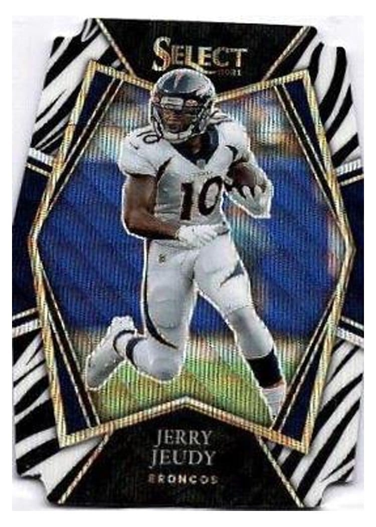 2021 Panini Select Base Set Jerry Jeudy #112 card