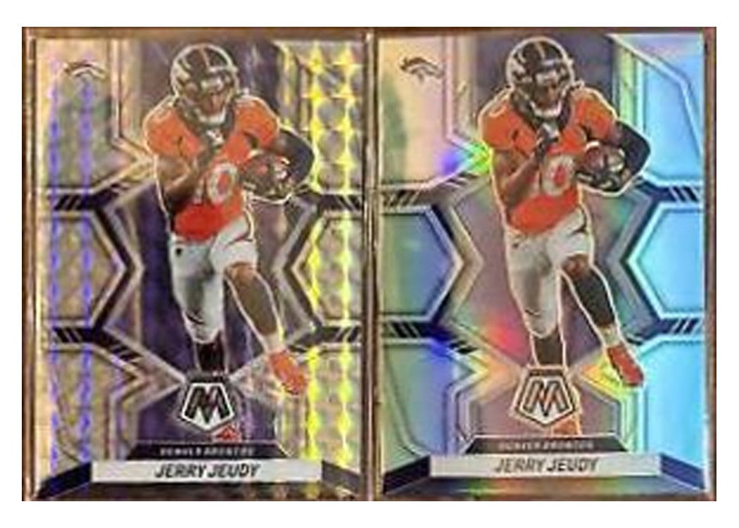 2022 Panini Mosaic Base Set Jerry Jeudy #60 card