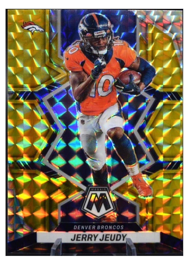 2022 Panini Mosaic Base Set Jerry Jeudy #60 card