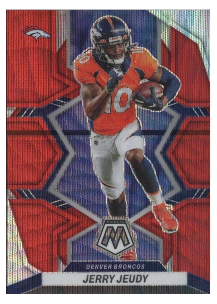 2022 Panini Mosaic Base Set Jerry Jeudy #60 card