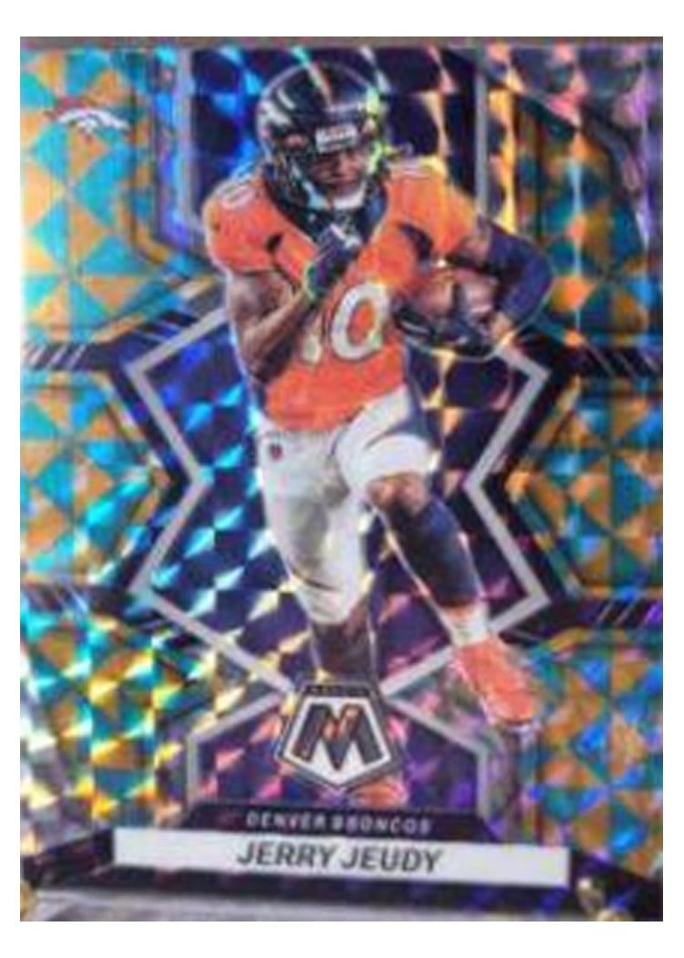 2022 Panini Mosaic Base Set Jerry Jeudy #60 card