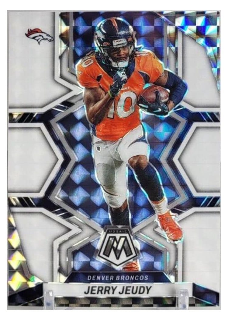2022 Panini Mosaic Base Set Jerry Jeudy #60 card