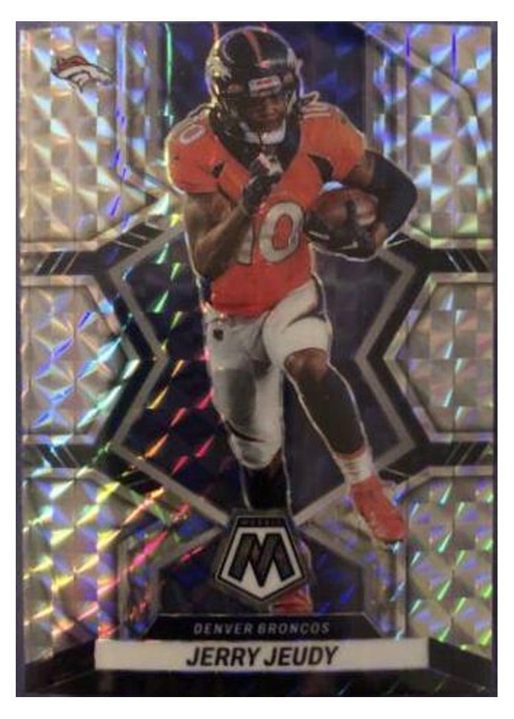 2022 Panini Mosaic Base Set Jerry Jeudy #60 card