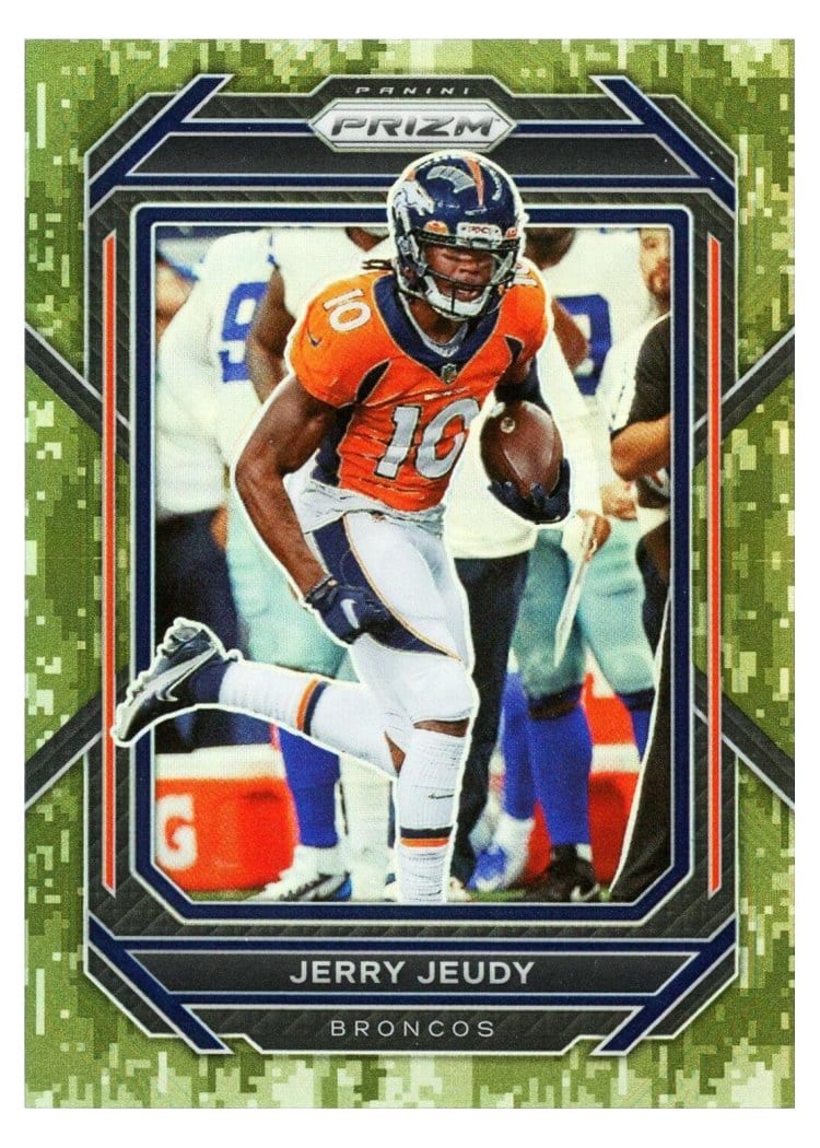 2022 Panini Prizm Base Set Jerry Jeudy #89 card