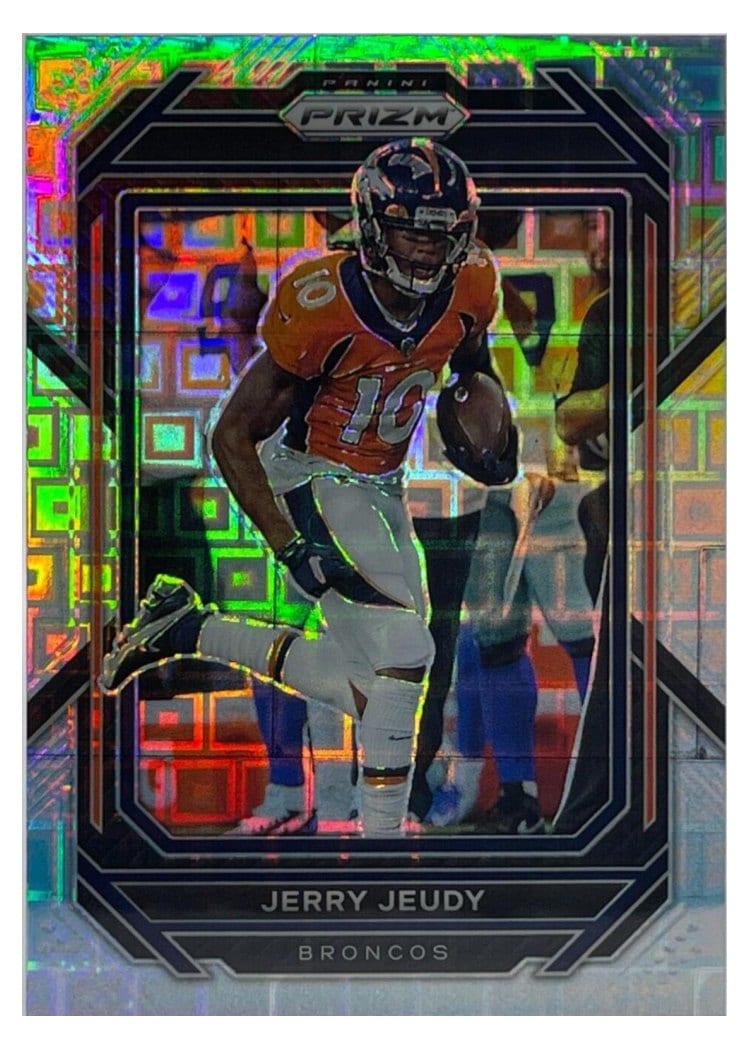 2022 Panini Prizm Base Set Jerry Jeudy #89 card