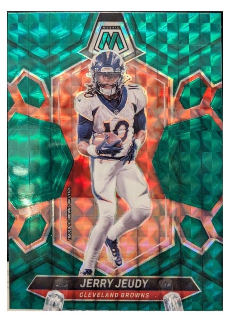 2024 Panini Mosaic Base Set Jerry Jeudy #53 card