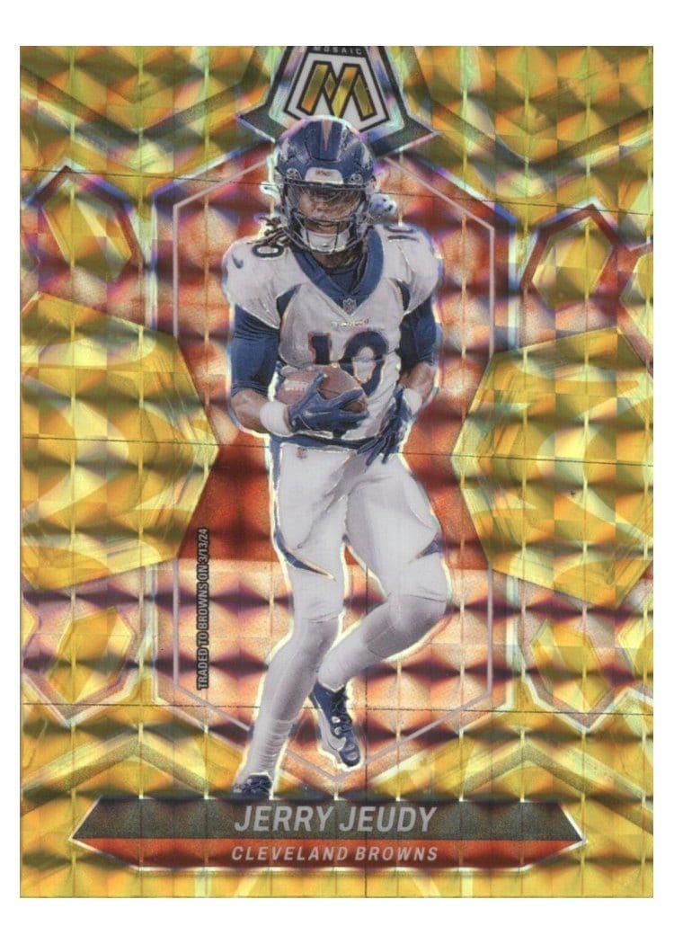 2024 Panini Mosaic Base Set Jerry Jeudy #53 card