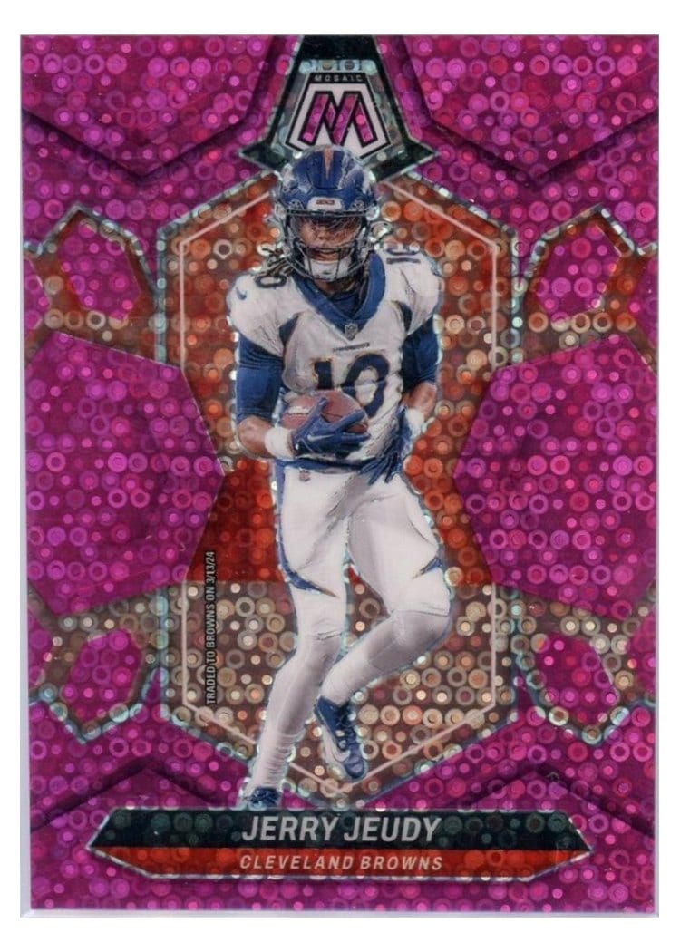 2024 Panini Mosaic Base Set Jerry Jeudy #53 card