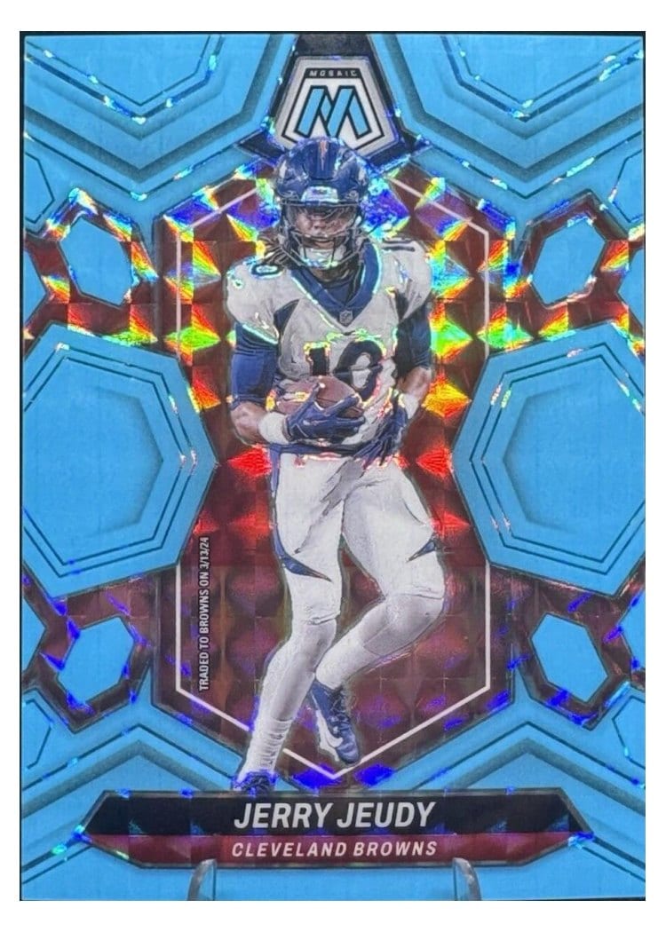 2024 Panini Mosaic Base Set Jerry Jeudy #53 card