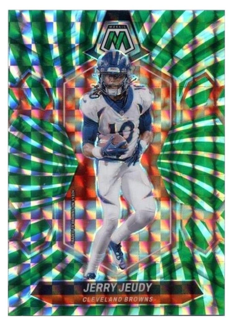2024 Panini Mosaic Base Set Jerry Jeudy #53 card