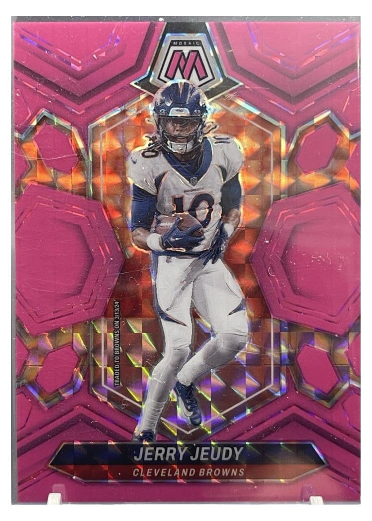 2024 Panini Mosaic Base Set Jerry Jeudy #53 card