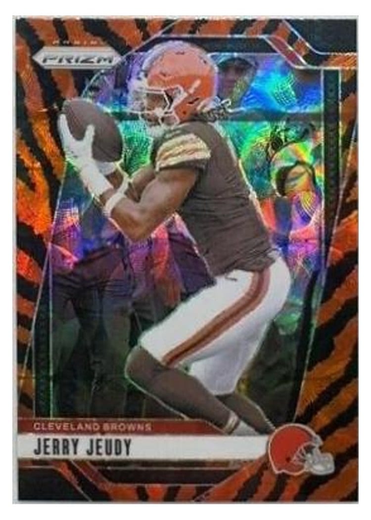 2024 Panini Prizm Base Set Jerry Jeudy #67 card
