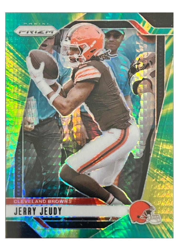 2024 Panini Prizm Base Set Jerry Jeudy #67 card