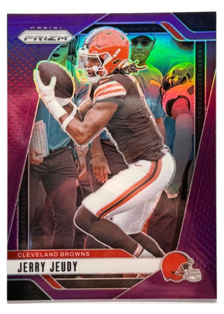 2024 Panini Prizm Base Set Jerry Jeudy #67 card