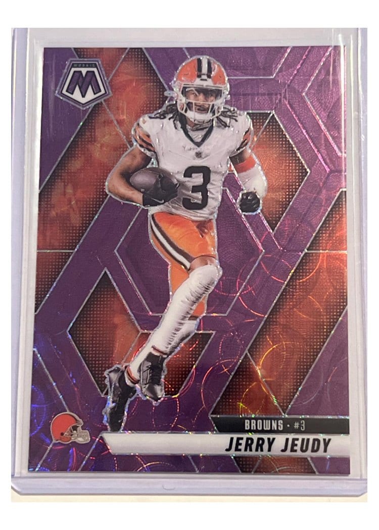2025 Panini Mosaic Base Set Jerry Jeudy #83 card