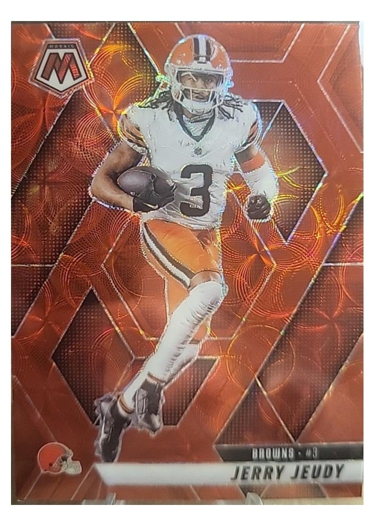 2025 Panini Mosaic Base Set Jerry Jeudy #83 card