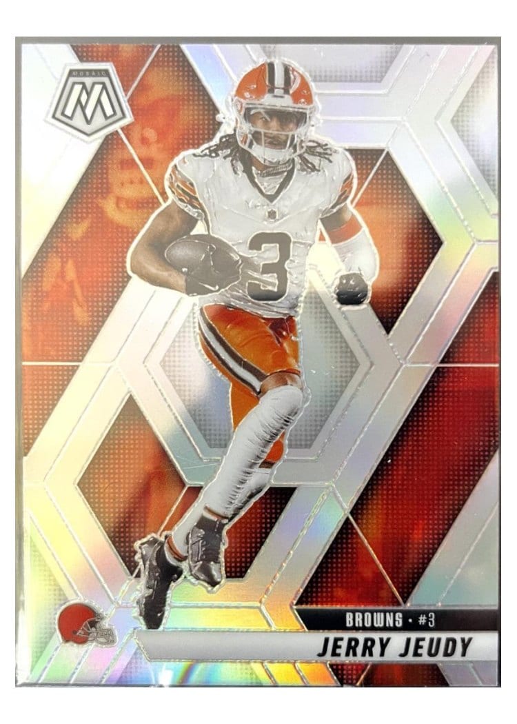 2025 Panini Mosaic Base Set Jerry Jeudy #83 card